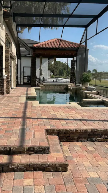 Removido y sellado de área de piscina